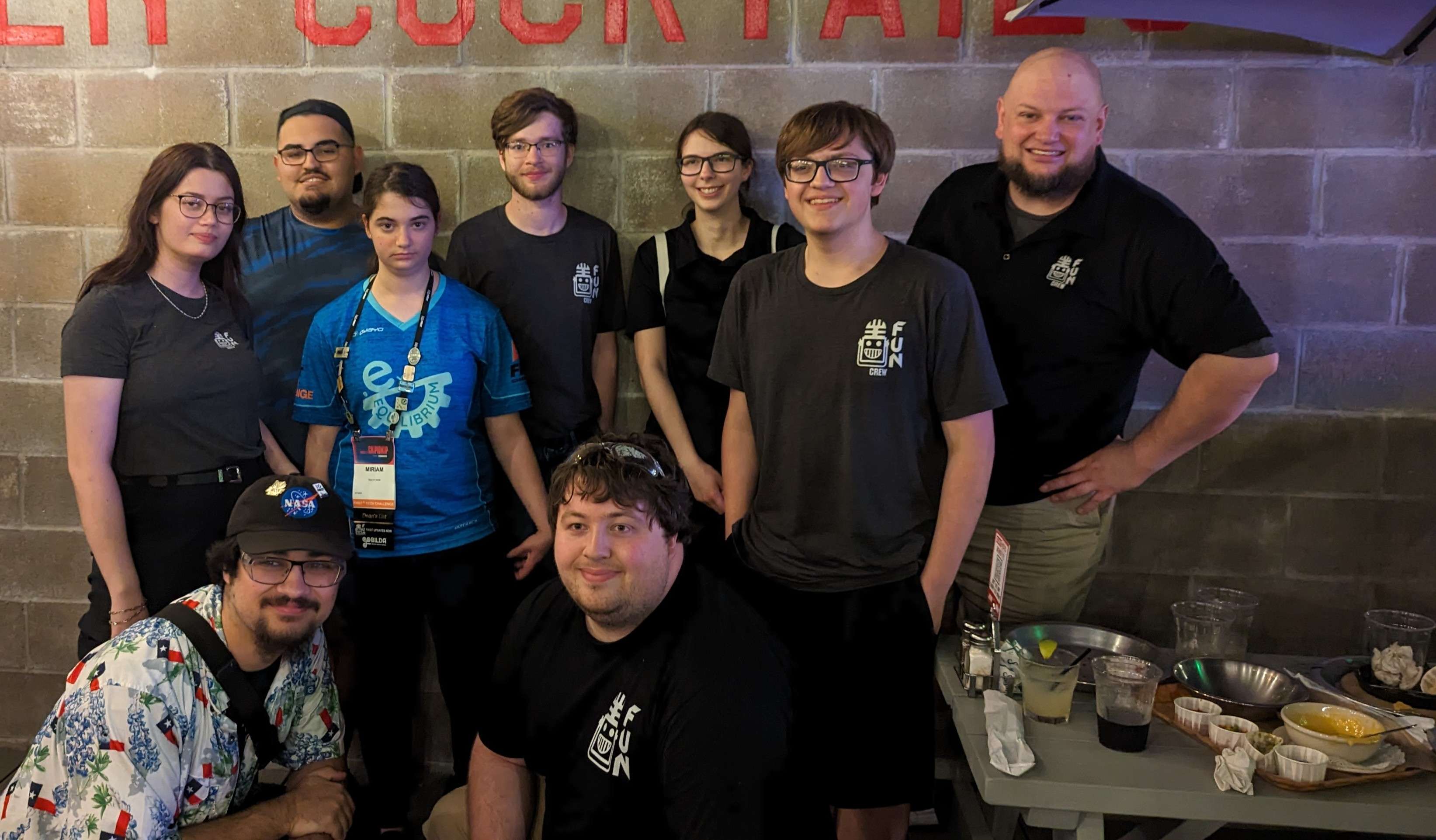 FUN Robotics Network crew at the 2024 FIRST Championship